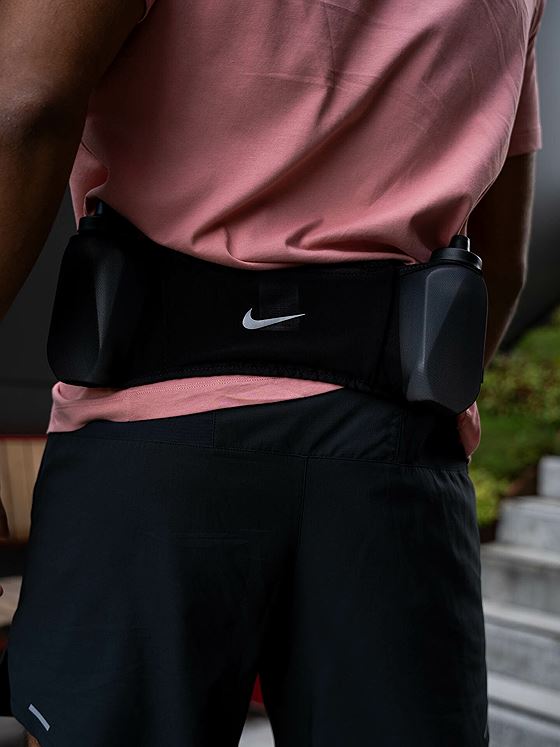 Nike Flex Stride Double Bottle Belt Black