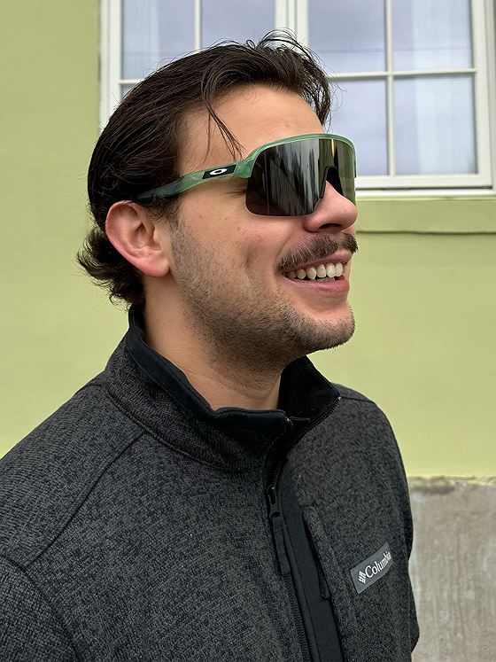 Oakley Sutro Lite S Brilleglass: Prizm Black / Innfatning: Matte Transparent Jade