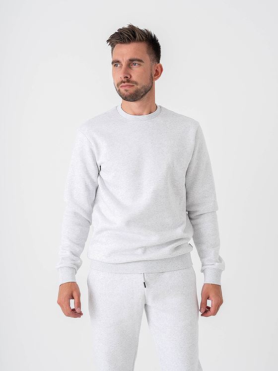 Only & Sons Ceres Crew Neck Super Light Grey Melange