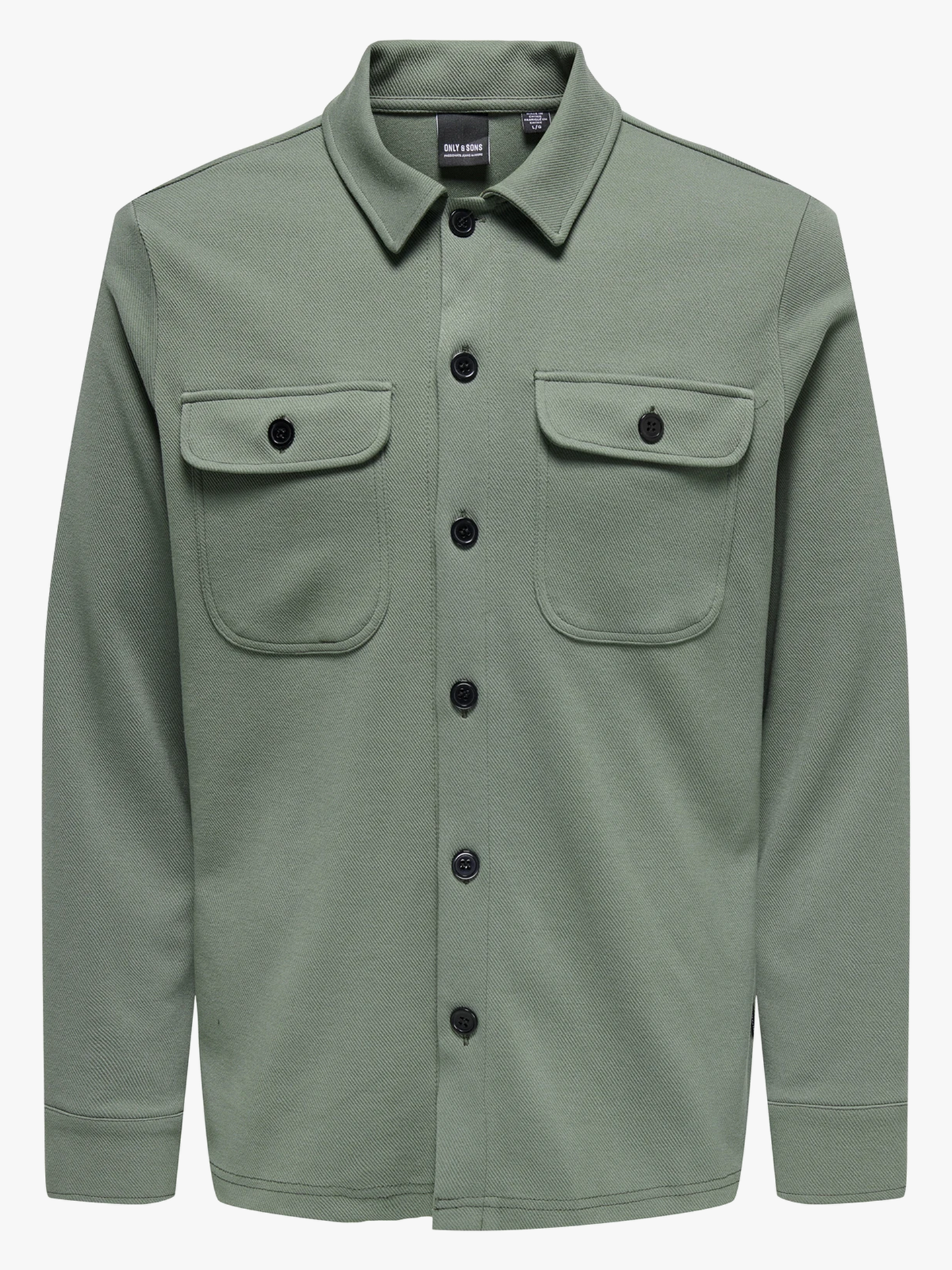 Only & Sons Newkodyl Overshirt Sweat Castor Gray