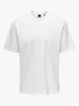 Only & Sons Fred Life Short Sleeve Tee Bright White