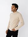 Only & Sons Phil Struc Reg Crew Neck Knit Silver Lining