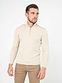 Only & Sons Phil Reg Cotton Half Zip Knit Silver Lining