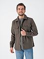 Only & Sons Only & Sons Ash Woolen Look Long Sleeve Shirt Bungee Cord