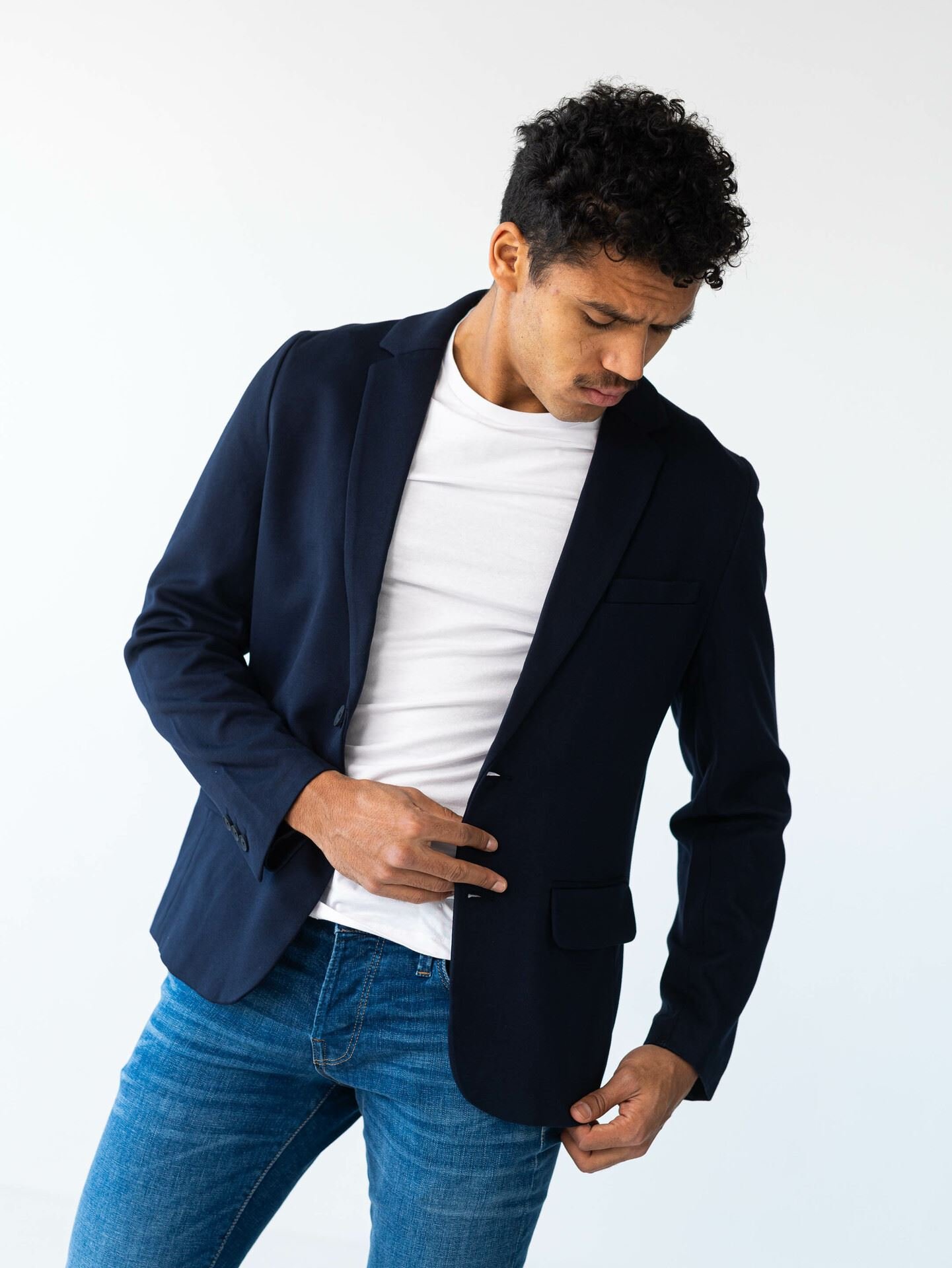 Only & Sons Mark Slim Fit Blazer Night Sky