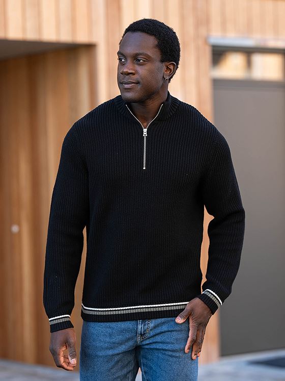 Only & Sons Lima Life Reg Knit Black