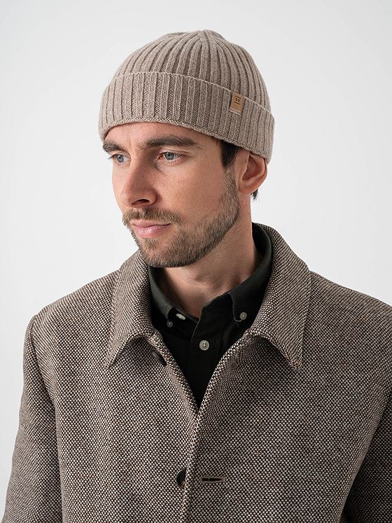 Only & Sons Kyle Merino Short Beanie Oatmeal