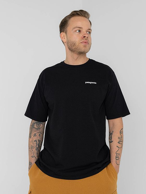 Patagonia M P-6 Logo Responsibili-Tee Black