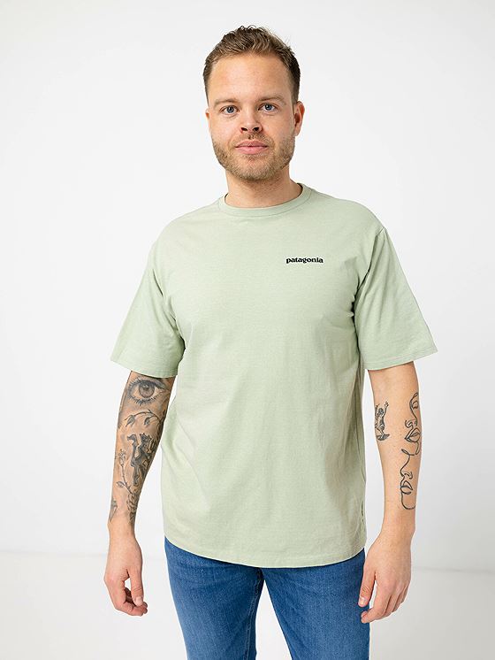 Patagonia M P-6 Logo Responsibili-Tee Salvia Green