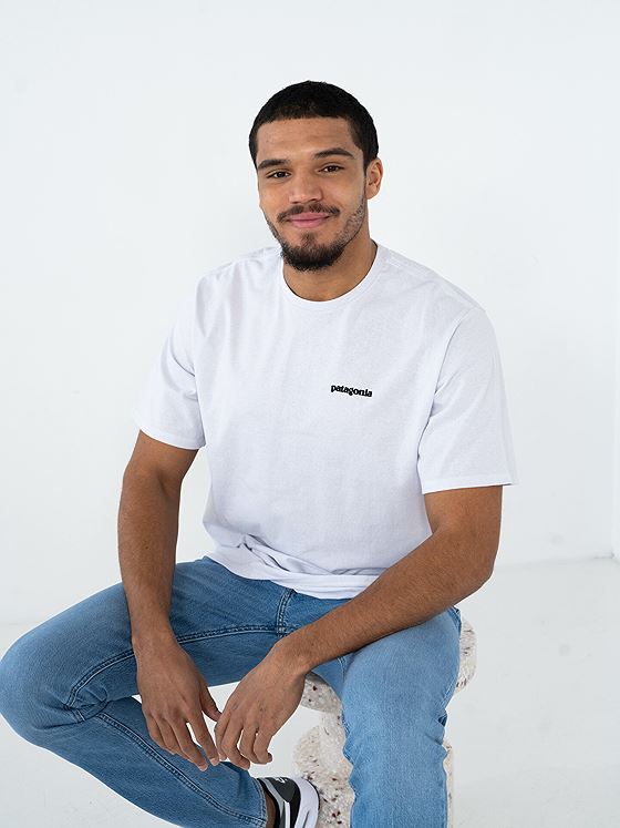 Patagonia M P-6 Logo Responsibili-Tee White