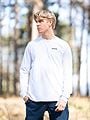 Patagonia Long Sleeve P-6 Logo Responsibili-T White