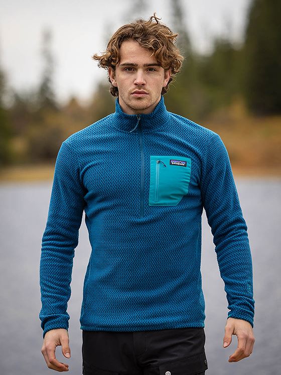 Patagonia R1 Air Zip Neck Lagom Blue