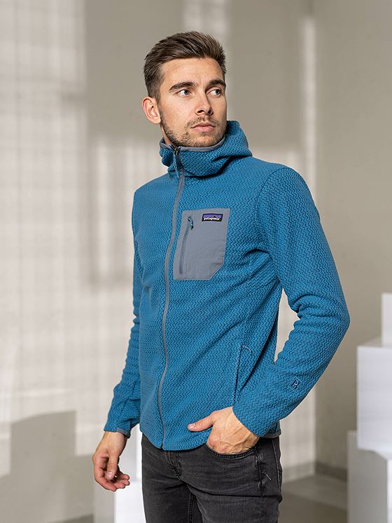 Patagonia R1 Air Full-Zip Hoody Wavy Blue