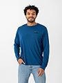 Patagonia Long Sleeve Cap Cool Daily Graphic Shirt '73 Skyline: Clement Blue X-Dye