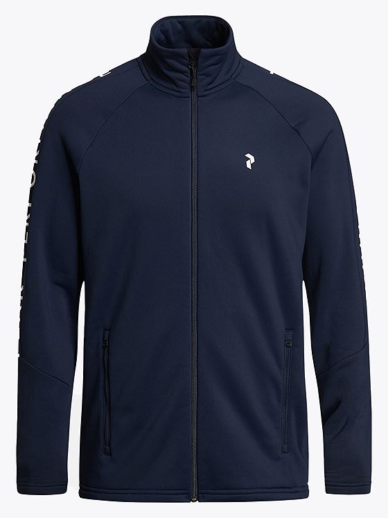 Peak Performance M Rider Mid Jacket Blue Shadow
