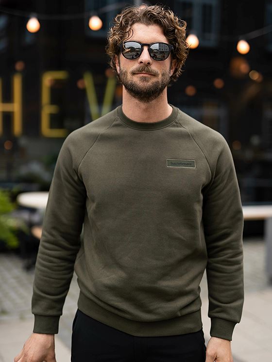 Peak Performance Logo Sweatshirt Forest Night