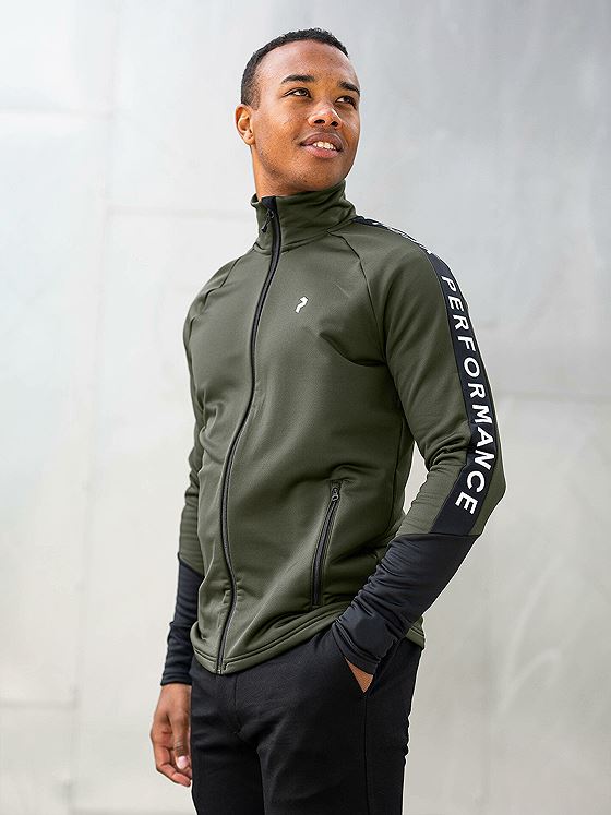 Peak Performance Rider Mid Zip Jacket Grønn