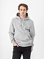 Peak Performance M Original Small Logo Hood MED GREY MELANGE