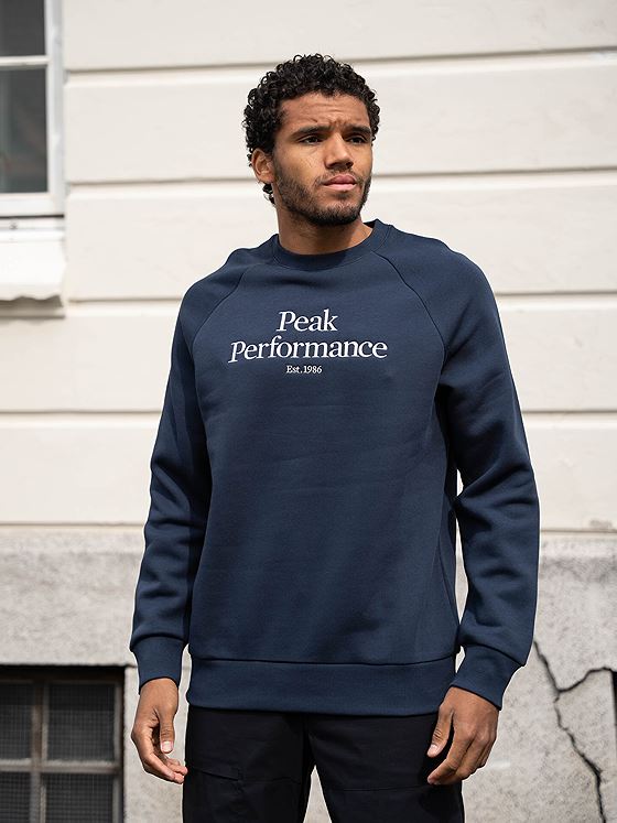 Peak Performance M Original Crew Blue Shadow (2N3) / Offwhite (009)