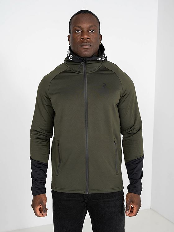 Peak Rider Mid Zip Peak Performance Zip Hoodie Herre Jacket Peak