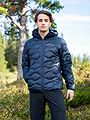 Peak Performance Helium Down Hood Jacket Men BLUE SHADOW