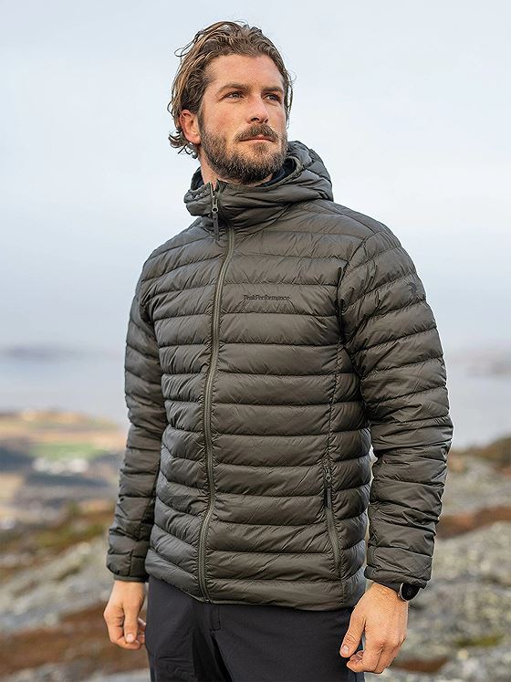 Peak Performance Down Liner Hood Jacket Olive extreme (4cc)