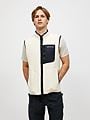 Peak Performance NatureRush Pile Vest Men Sand Fog / Black
