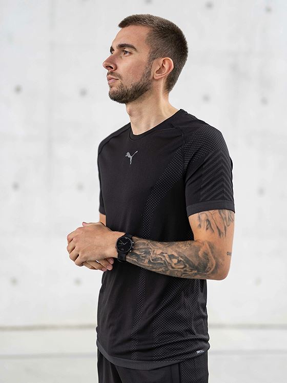 Puma Train Formknit Seamless Tee Puma Black