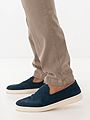 Roberto Rosso Genova Loafer Suede Navy
