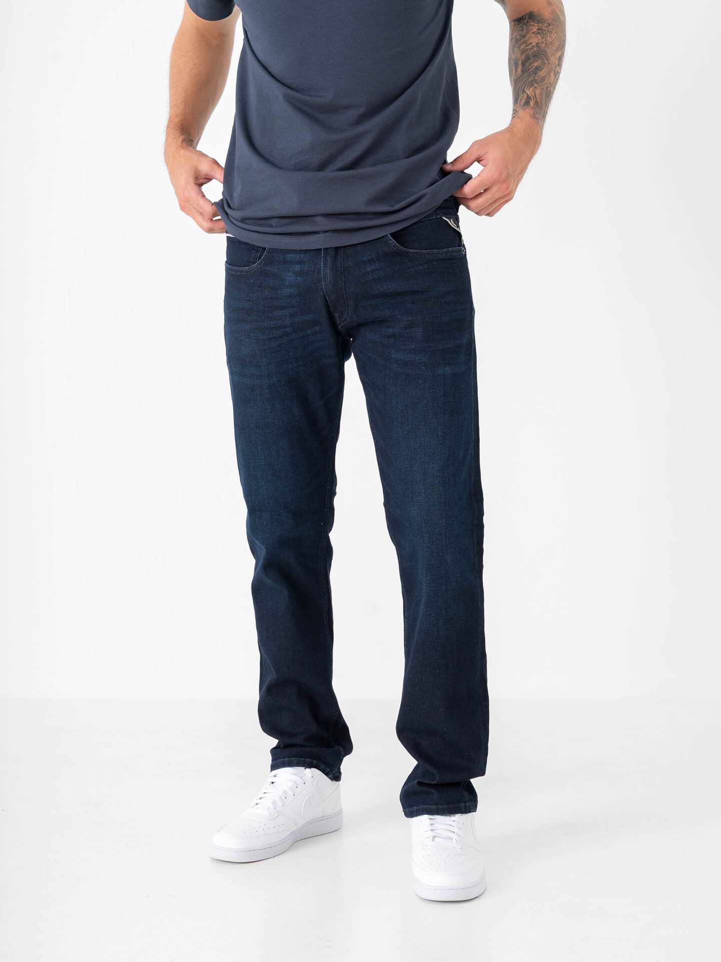 Replay Grover Powerstretch Dark Blue