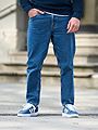 Solid Dylan Dad Fit Jeans Blue Denim