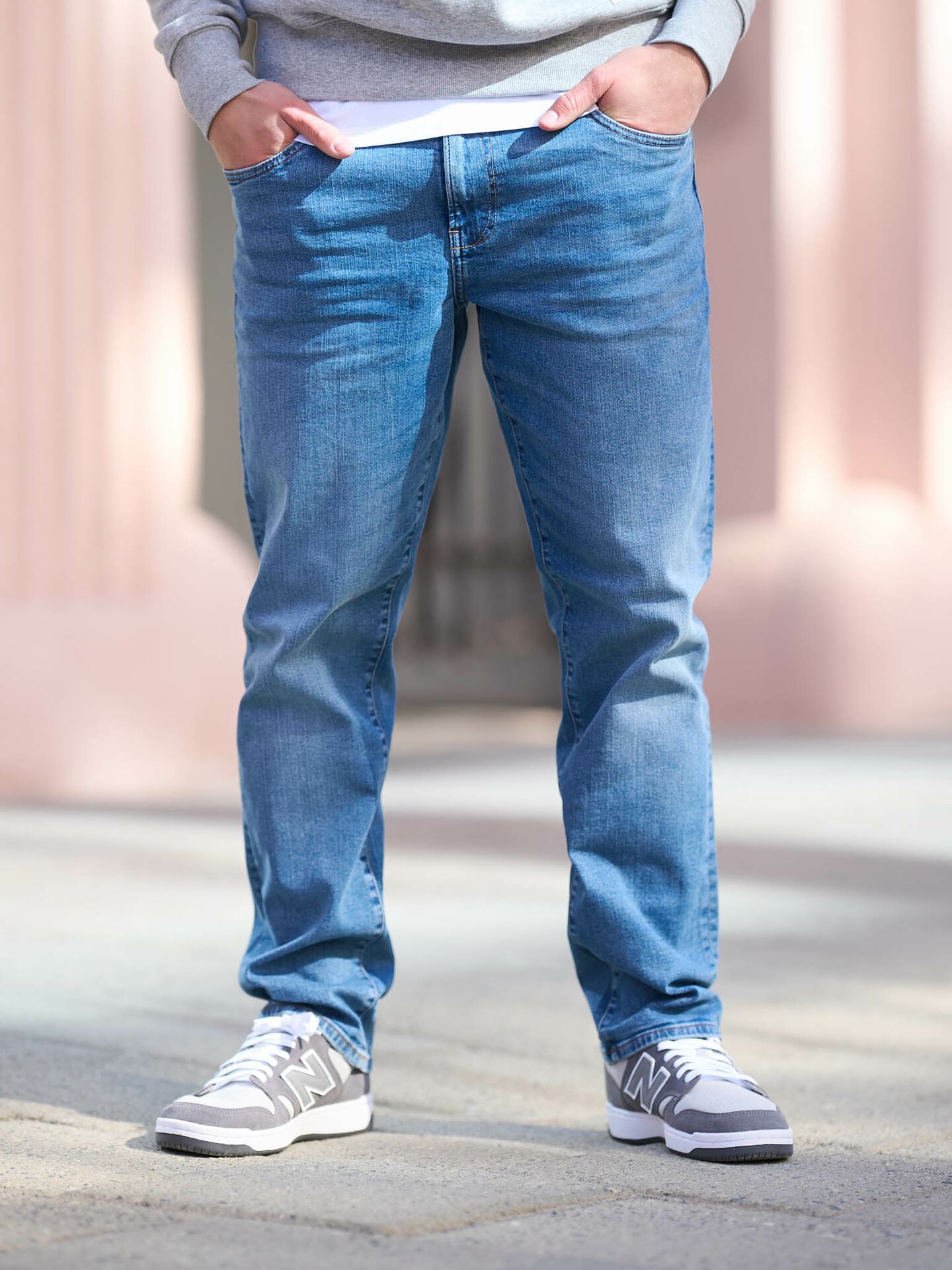 Solid Ryder Blue Jeans Light Blue Denim