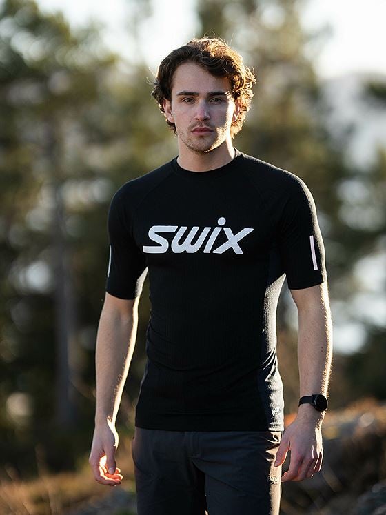 Swix Roadline RaceX Short Sleeve Black/Dark Navy