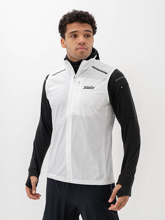 Swix Pace Wind Vest Hvit
