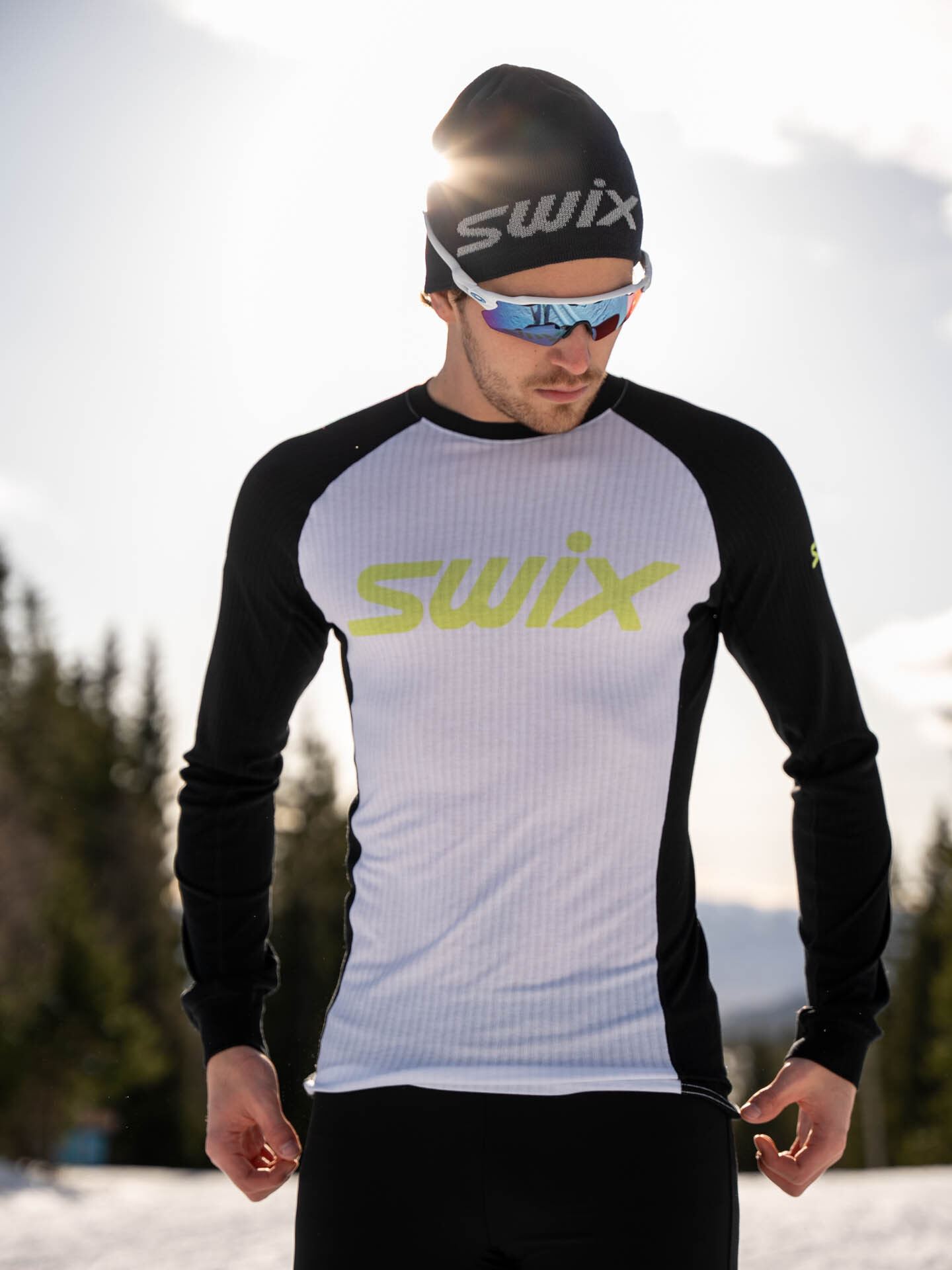 Swix RaceX Classic Long Sleeve Black / Lime