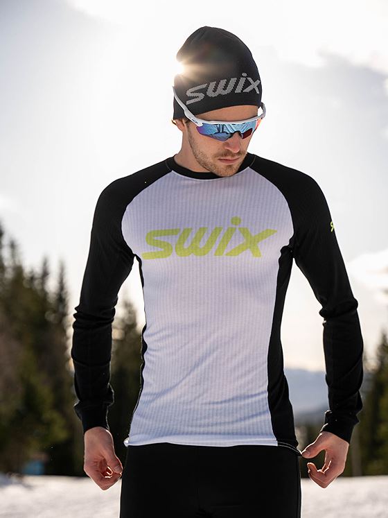 Swix RaceX Classic Long Sleeve Black / Lime
