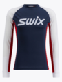Swix RaceX Classic Long Sleeve Dark Navy / Bright White