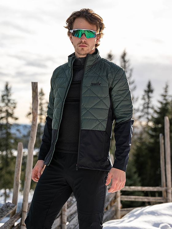 Swix Infinity Hybrid Insulated Jacket Forrest / Black