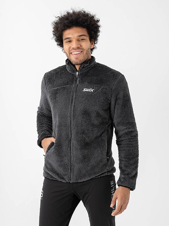 Swix Infinity Pile Midlayer Full-Zip Phantom