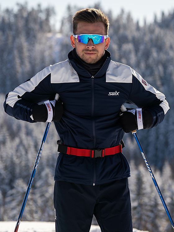 Swix Blizzard XC Jacket Dark navy/snow white