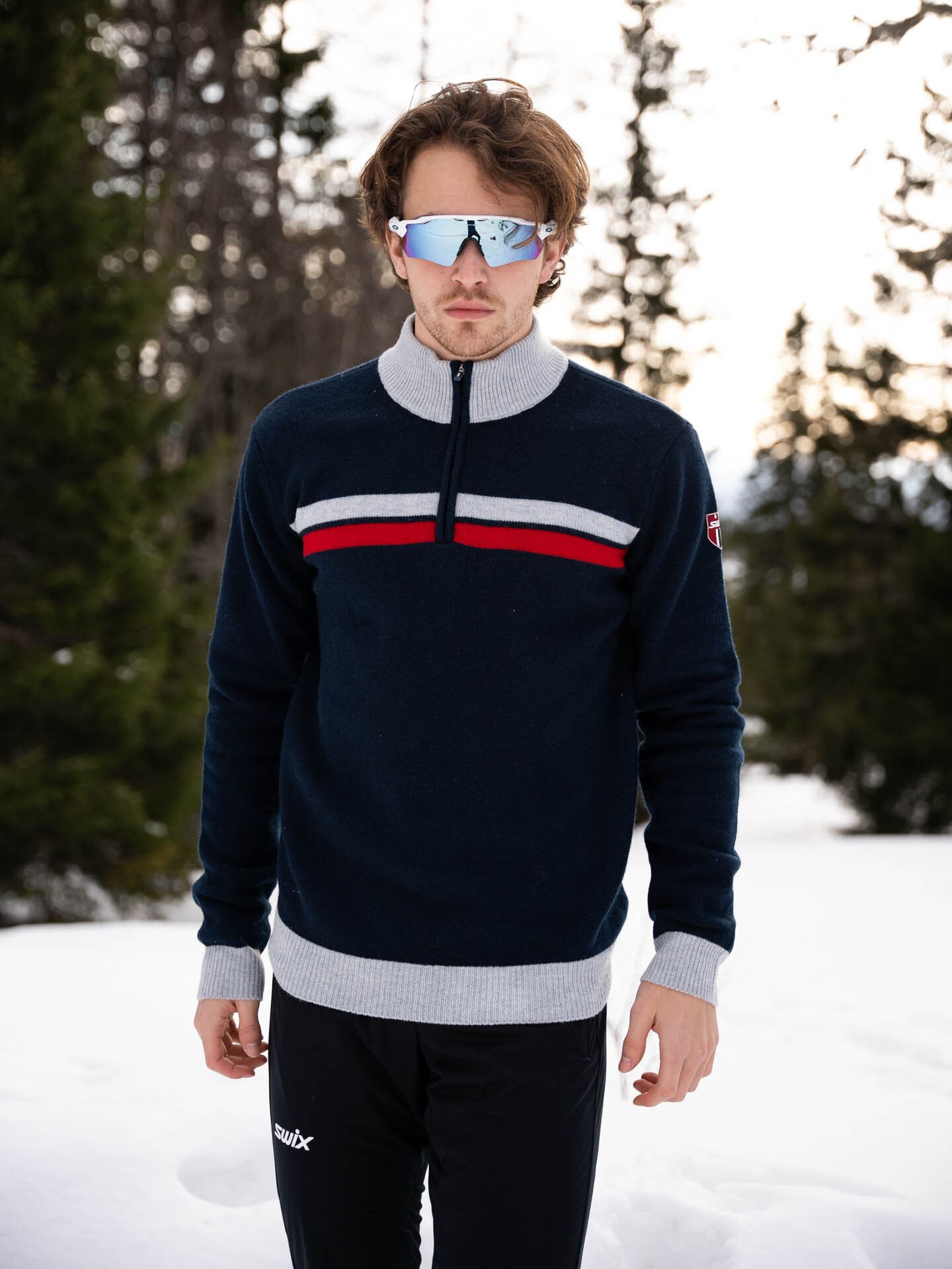 Swix Blizzard Warm Sweater Dark Navy