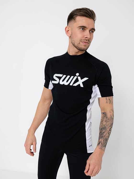 Swix Racex Bodywear Short Sleeve Men Black
