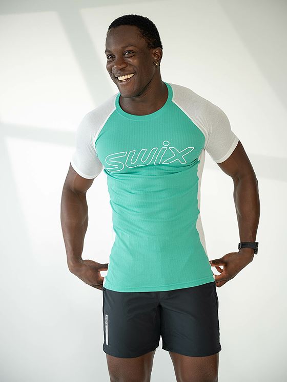 Swix Racex Light Short Sleeve Men Grønn