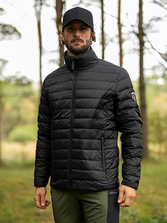 Twentyfour Finse Dunjakke Sort