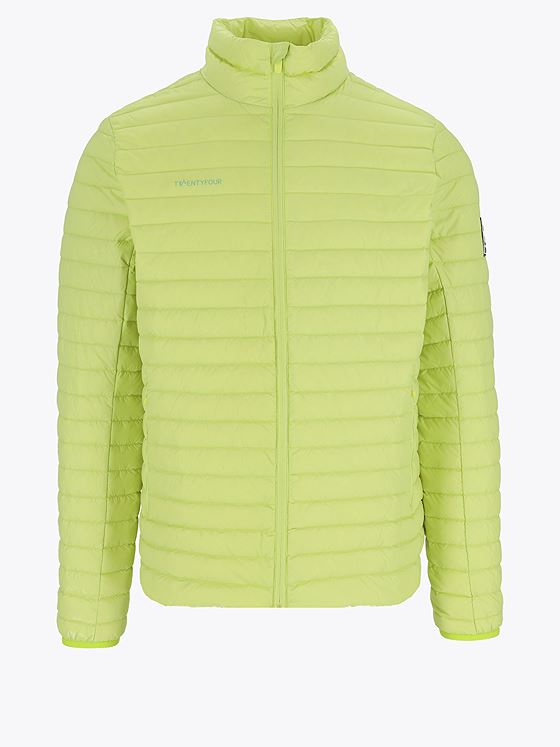 Twentyfour Loen Dunjakke Lime