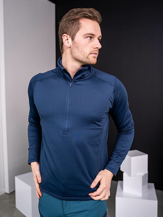 Twentyfour Isbre Thermo Half Zip Marine