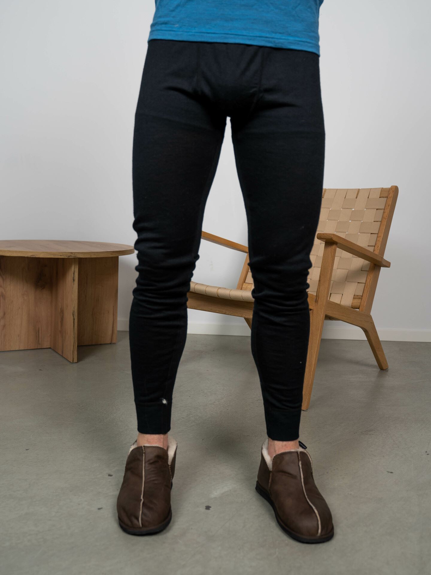 Twentyfour Isbre Merino Ulltights Black