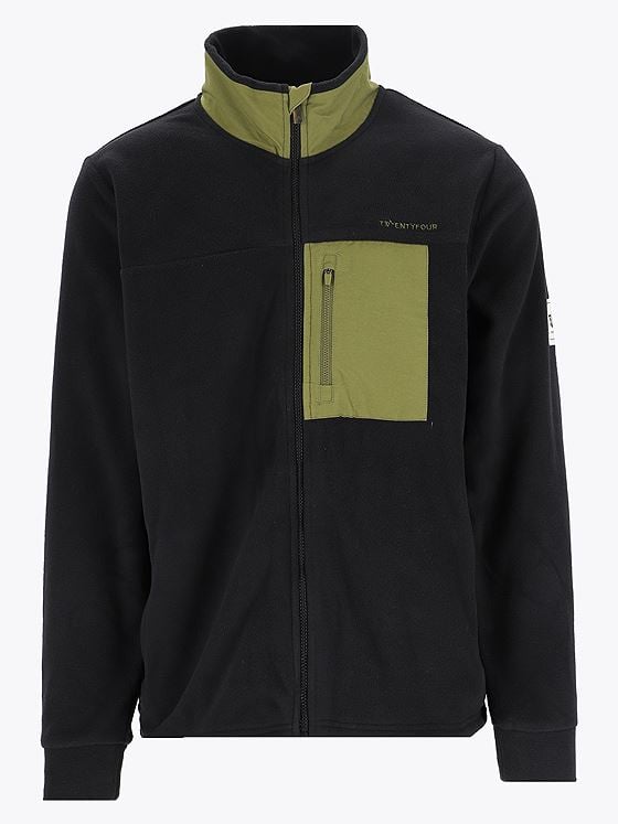 Twentyfour 1222 ST Fleece jakke Skyggesort