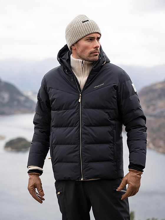 Twentyfour Finse Origin Dunjakke Skyggesort