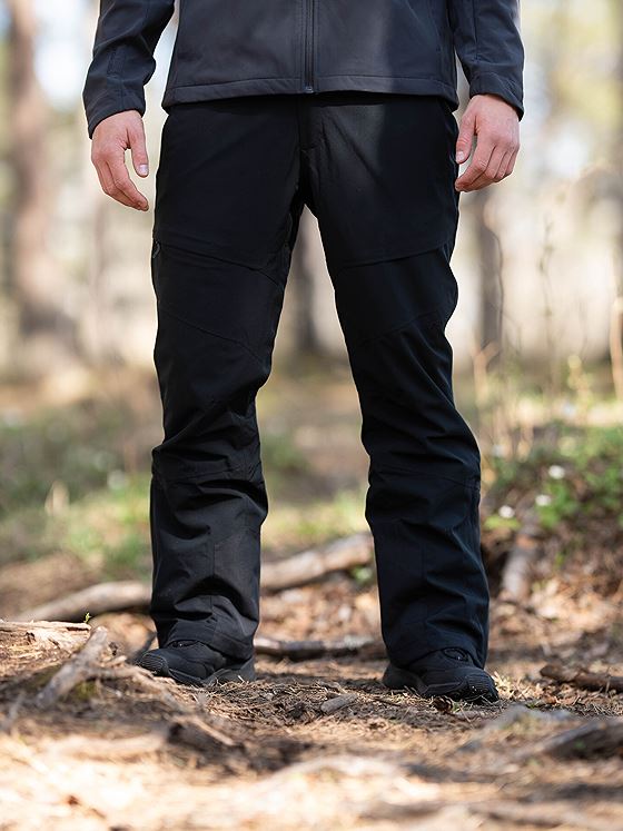 Twentyfour Isbre Warm Skallbukse Sort